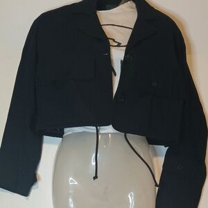 Ralph Lauren Petite Military Style Jacket